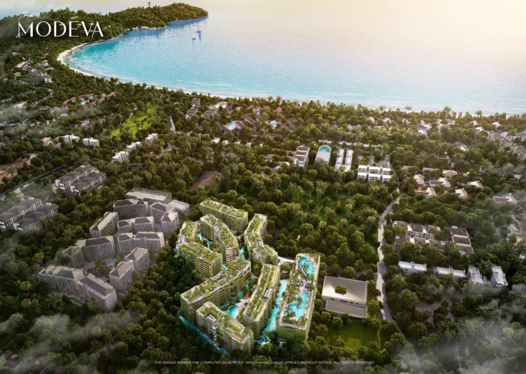 THE MODEVA DRONE VIEW